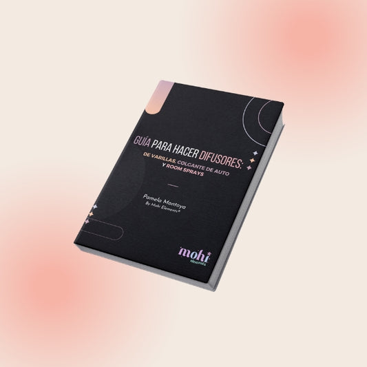 Guía para hacer difusores, room spray y colgante de auto